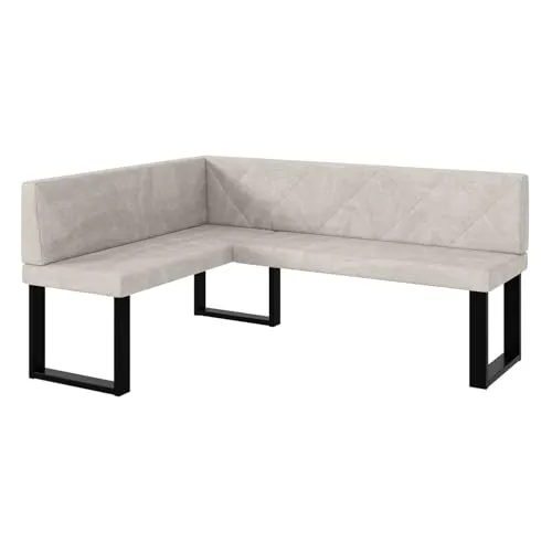 MEBLINI Eckbank für Esszimmer in beige von MEBLINI