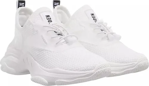 STEVE MADDEN Match Sneaker – Schwarz/Weiß 38 EU - Sneaker mit modernem Schnellschnürsystem, ideal für lässige Outfits und maximalen Komfort.