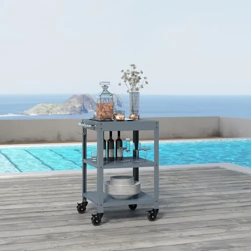 casa.pro Outdoor Servierwagen Bolognano