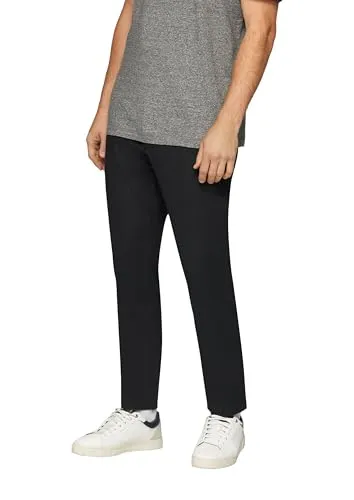 s.Oliver Chino Hose kariert, Straight Leg