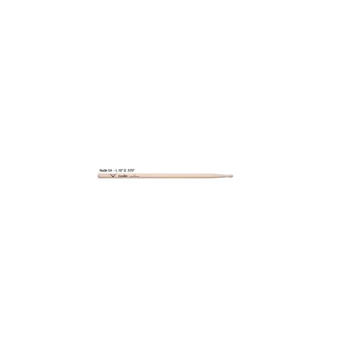 VATER 5A Nude Hickory Stick - Wood Tip