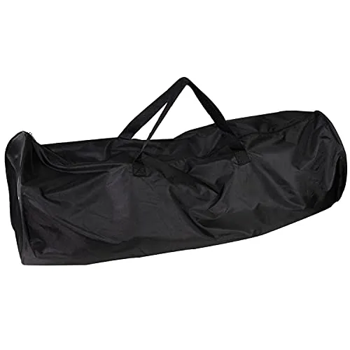 Aufbewahrungstasche für Zelte - 110 x Ø40 cm - Transport Tasche - Zelt Tragetasche - schwarz - 300D Polyester - Wasserabweisend