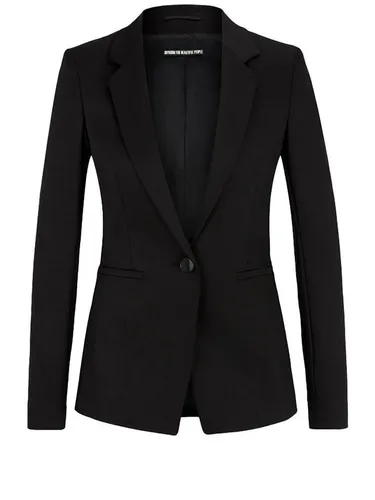 Drykorn Jackenblazer Slim-Fit Blazer Golders - Eleganter Slim Fit in Grau-Schwarz - Business-Mode mit 70% Baumwolle für hohen Tragekomfort und eine perfekte Passform - ideal für den modernen Business-Look.