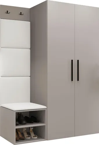 Kleiderschränke Beige von Mirjan24