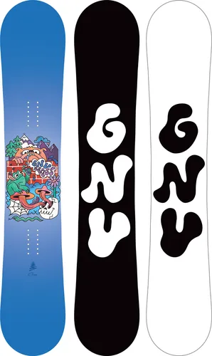 GNU RECESS GROM PACKAGE Snowboard 2026 - 120 in blau von GNU