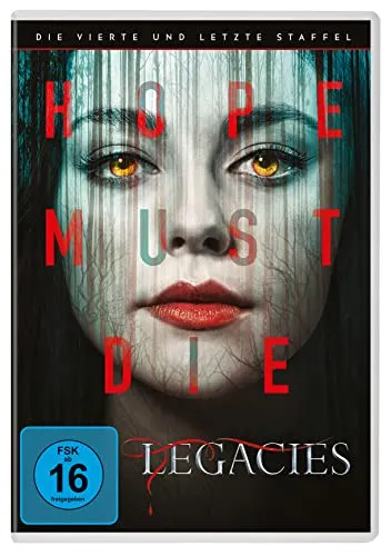 Legacies: Staffel 4 [4 DVDs] - Fantasy-Serie, spannend und emotional, für Fans von übernatürlichen Abenteuern, freigegeben ab 16 Jahren.