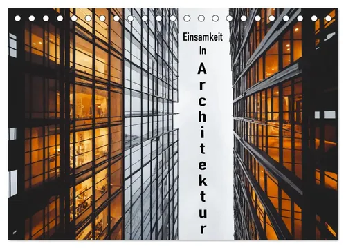 Hannah Tobias | Einsamkeit in Architektur - Tischkalender 2026 - Entdecken Sie in diesem DIN A5 quer Kalender beeindruckende KI-generierte Bauwerke. Perfekt für Architektur- und Kunstliebhaber, bietet dieser Kalender inspirierende Ansichten für jeden Monat.