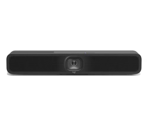 Logitech MeetUp 2 - 4K Ultra HD Webcam mit 3840 x 2160 Pixel, KI-gestützte Videokonferenzen für kleine Räume, nachhaltig aus recyceltem Kunststoff