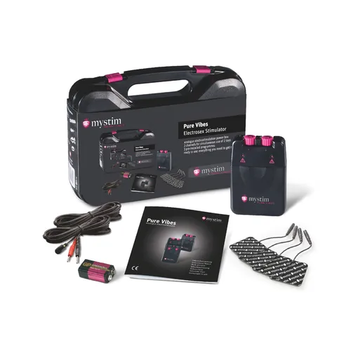 Mystim Pure Vibes E-Stim Gerät in schwarz von Mystim