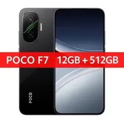 Xiaomi POCO F7 Pro 5G Smartphone - Handys & Smartphones mit 12GB RAM, 256GB Speicher und beeindruckendem 6,67