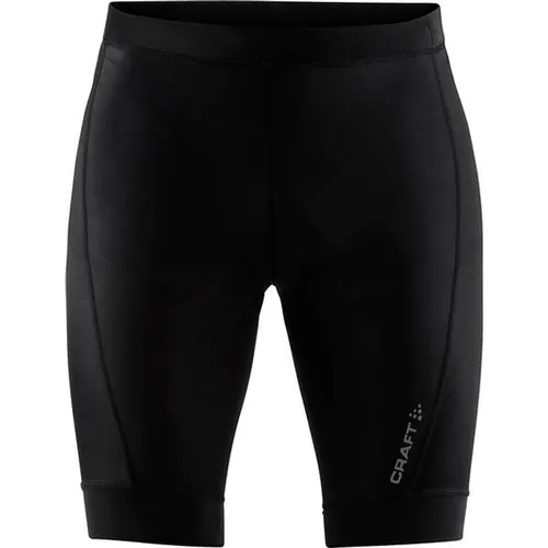 Craft Rise Shorts Men black (999000) S - Herren Radhosen & Shorts – Leichte Radhose mit optimaler Bewegungsfreiheit und hervorragendem Tragekomfort dank elastischem Material und belüftenden Fasern für schweißtreibende Fahrten.