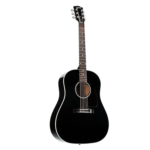 J-45 Standard Ebony Gloss - Westerngitarre