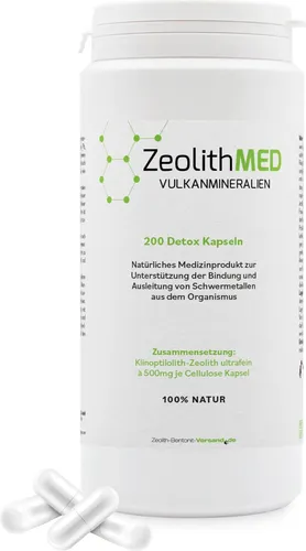 Produktbild Zeolith MED Detox Kapsel 200 Stück