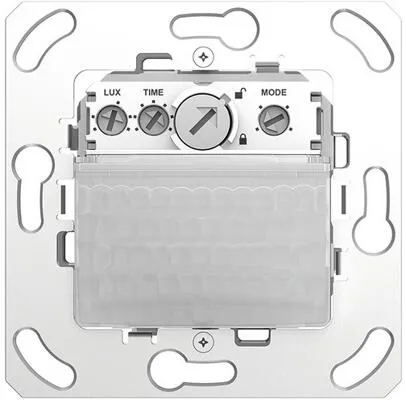 Theben theMura S180-100 B UP Bewegungsmelder - Passiv-Infrarot-Bewegungsmelder für Wandmontage mit 170° Erfassungswinkel und bis zu 17 m Reichweite, ideal für automatische Lichtsteuerung in Treppenhäusern und Fluren.