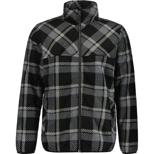 Icepeak Outdoorjacke ICEPEAK MARENGO SCHWARZ XL (56/58) - Funktionsjacke aus 100% Polyester, ideal für Outdoor-Aktivitäten, bietet optimale Wetterbeständigkeit und Komfort.