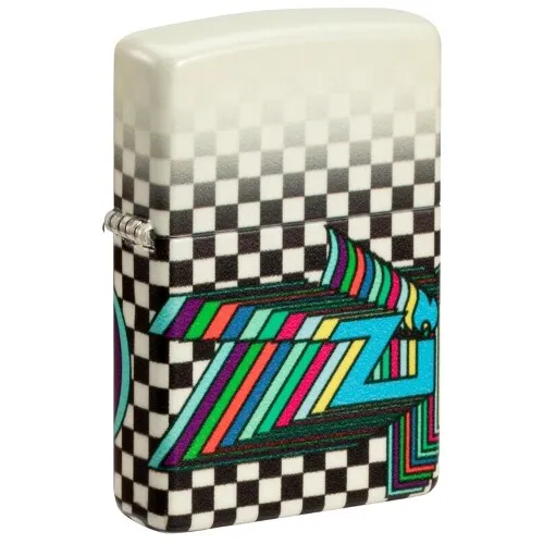 Zippo Street Chrom Cherry Emblem ummantelt USA 60006569