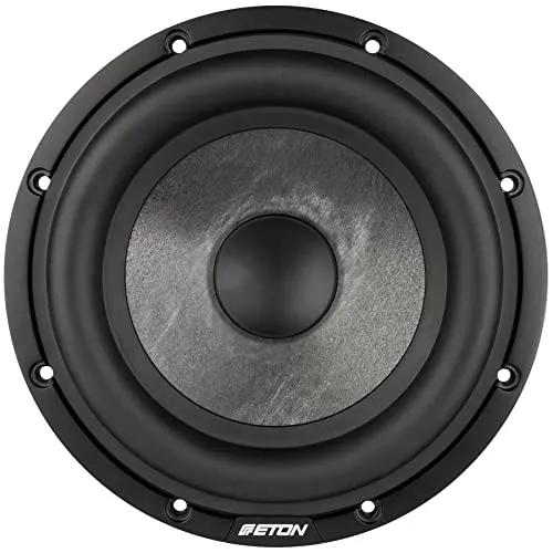 Eton Graphit 8-2 20 cm Subwoofer Chassis - Car-HiFi-Lautsprecher mit extrem präziser Bass-Performance und impulsgetreuem Klang, ideal für Musikliebhaber, die höchsten audiophilen Ansprüchen gerecht werden.