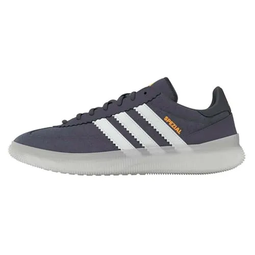 Adidas Handballschuhe Spezial Pro - grau - Klassischer Handballschuh mit Wildleder- und Lederoberfläche. Modernste Tech-Features wie die bequeme Boost Zwischensohle und Traxion Außensohle sorgen für optimalen Grip und Komfort beim Spiel.