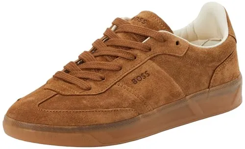 Produktbild BOSS Brenta_Tenn Sneaker Schnürschuh – Sportlicher Halbschuh in Braun