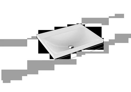 Aufsatzwaschtisch „Silenio“ 60 × 46 cm von KALDEWEI