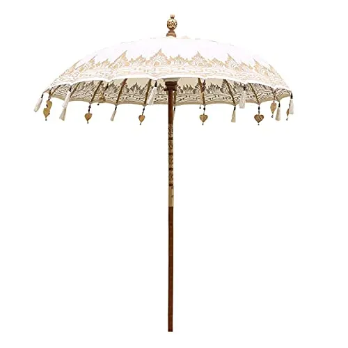 Sonnenschirme Weiß von Oriental Galerie