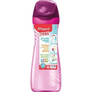 Maped Trinkflasche Picnik, Origins Kids, 871701, 0,58 Liter, Kunststoff, pink