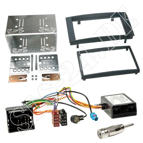 VW T5 Transporter Doppel-DIN Radioblende Set von Schlauer-Shop24