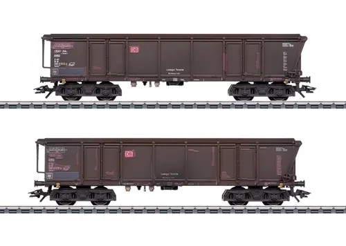 Märklin H0 46915 Güterwagen-Set DB AG - Güterwagen für die Epoche V (1990-2007), ideal für Modellbahn-Enthusiasten. Perfekte Detailtreue im Maßstab 1:87 und kompatibel mit Dreileiter-Gleissystem.