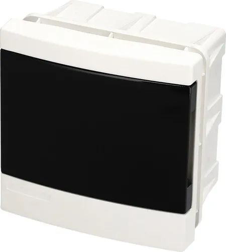 Unterputz-Verteiler 4-Modul weiß rauch EDO777837 EDO Technic