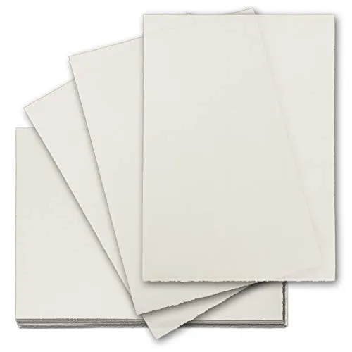 Büttenpapier DIN A4-10 Blatt Brief-Papier