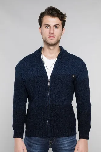 CARISMA Strickjacke Strickjacke mit Stehkragen und Farbverlauf mit Stehkragen