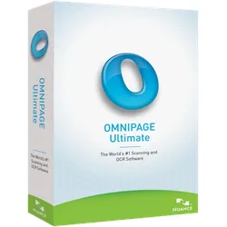Nuance Omnipage 19 Ultimate - OCR Software für Windows - Texterkennung & Konvertierungssoftware: Leistungsstarke OCR-Lösung zur schnellen Digitalisierung von Papierdokumenten in bearbeitbare Formate, ideal für Unternehmen und Einzelpersonen.