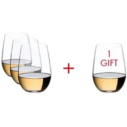 RIEDEL THE WINE GLASS COMPANY Weißweinglas 7414/15, Kristallglas - Hochwertige Kristallgläser für Weißwein, im Set von 4, ideal für stilvolle Anlässe und ein unvergleichliches Geschmackserlebnis.