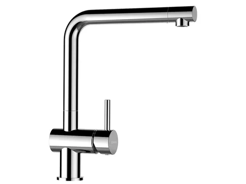 EPOS Chrom Festauslauf Niederdruck mit Temperaturbegrenzer - Armaturen mit 360° Schwenkbereich für maximale Flexibilität und Komfort in der Küche.