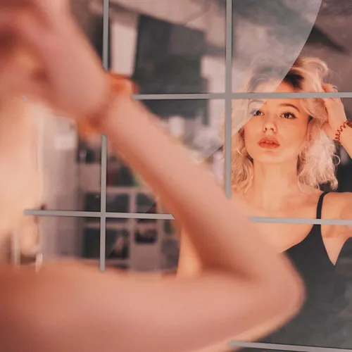 Stück Spiegel Folie Selbstklebende Wandspiegel Dekorative Fliesen 15 x 15 cm 16