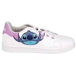 CERDA GROUP Stitch Sportschuhe Weiß EU 39 - Unisex-Sneaker im Stitch-Design, ideal für Alltag und Freizeit. Mit atmungsaktivem Baumwollfutter für Komfort und einem sicheren Schnürverschluss für individuelle Passform.