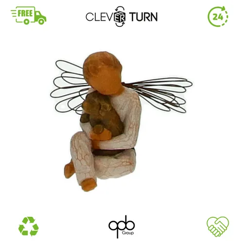 Enesco Willow Tree Angel of Comfort Figurine in beige von apb Group