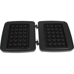 Waffelteller-Set FM0021 - Waffeleisen-Zubehör mit antihaftbeschichteten Gusseisenplatten für perfekte Brüssel- oder Lüttichwaffeln, leicht zu reinigen und kompatibel mit Frifri Heritage Waffeleisen.