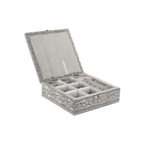 Box-Schmuckkästchen Home ESPRIT in silber von vidaXL