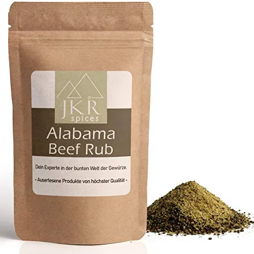 JKR Spices BBQ Beef Rub Alabama Trockenmarinade - Grill Marinade - Grill Gewürz Mischung - für Rind, Kalb und Wild - natürlich - 1000g