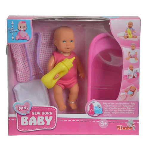 Simba Mini Baby Set BABY born Puppe