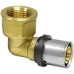 Pressfitting 90° Winkel mit IG (Ausführung: 16 - 3/4''IG)