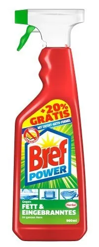 Bref Power-Fettlöser Spray 750ml, 2er Pack (2 x 750 ml)