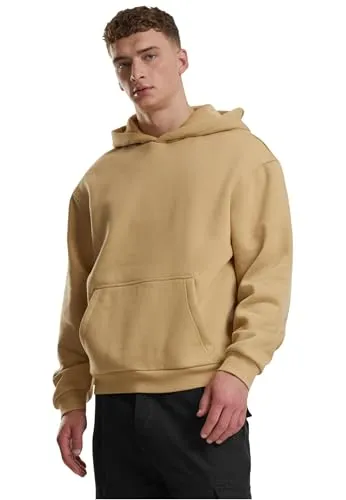 Urban Classics Fluffy Hoody unionbeige, XS - Kapuzenpullover für Herren, aus weichem Material für höchsten Komfort und Wärme. Vielseitig einsetzbar für lässige Outfits und Freizeit, ideal für jede Jahreszeit.