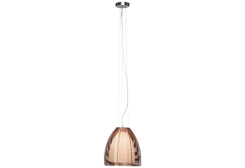 Brilliant Lampe Relax Pendelleuchte 30cm bronze/chrom - Moderne Pendelleuchte für eine warme Atmosphäre, höhenverstellbar und ideal für LED-Leuchtmittel, um Strom zu sparen.