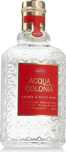 Acqua Colonia 4711 Lychee & White Mint Eau de Cologne Spray 100 ml - Damenparfum mit erfrischendem Lychee- und Minzduft, ideal für einen belebenden Start in den Tag.