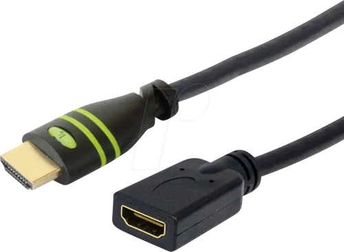 ICOC-HDMI4EXT018 - High Speed HDMI mit Ethernet, Verlängerung, 1,8 m