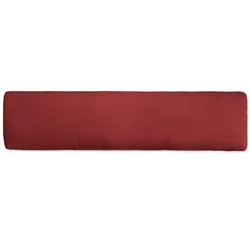 Traumschlaf Basic Single Jersey Seitenschläferkissen Bezug 40x180 cm | weinrot - rot
