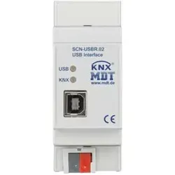 MDT USB Interface (SCN-USBR.02) - Zubehör für Schalterprogramme, ermöglicht einfache Verbindung und Steuerung von Geräten über USB.