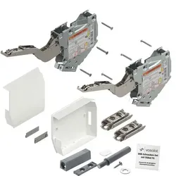 BLUM AVENTOS HK-S TIP ON Sets - Leistungsfaktor 400 - 1000 weiß